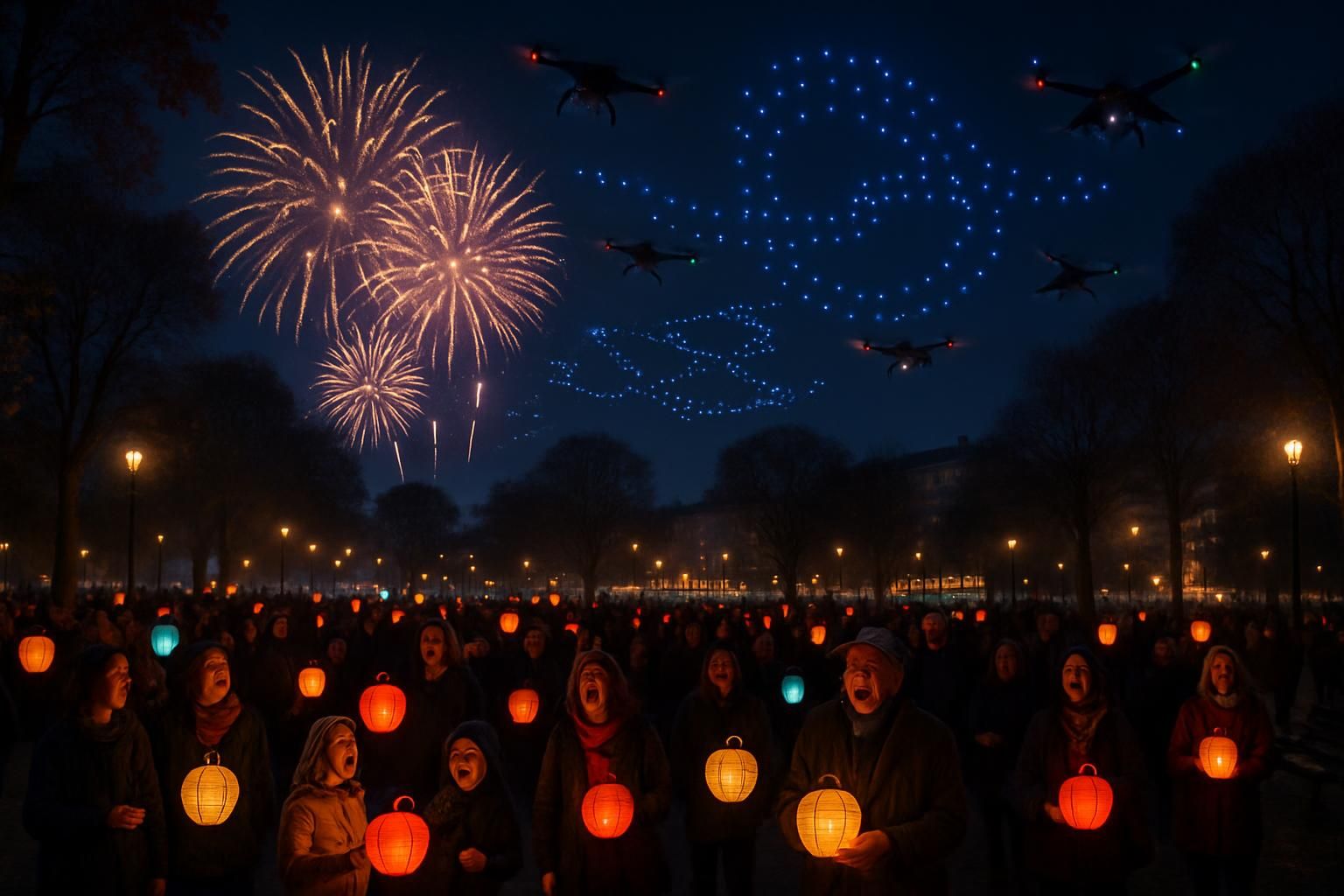 Montpellier ce dimanche 28 décembre : Bal des lampions, feu d’artifice et Game of Drones au programme pour illuminer votre sortie