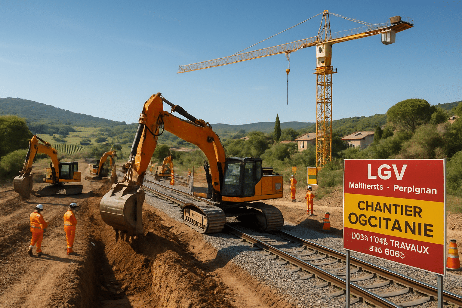 Occitanie : la LGV Montpellier-Perpignan respecte son calendrier, lancement des premiers travaux prévu en 2029