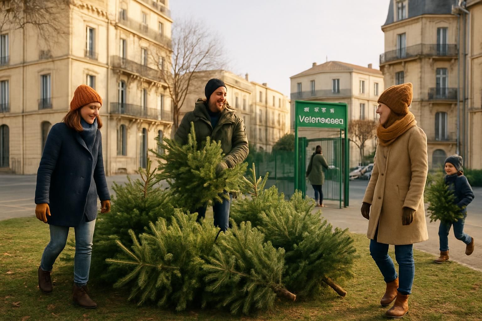 Recyclage des sapins de Noël à Montpellier : les bons plans après les fêtes