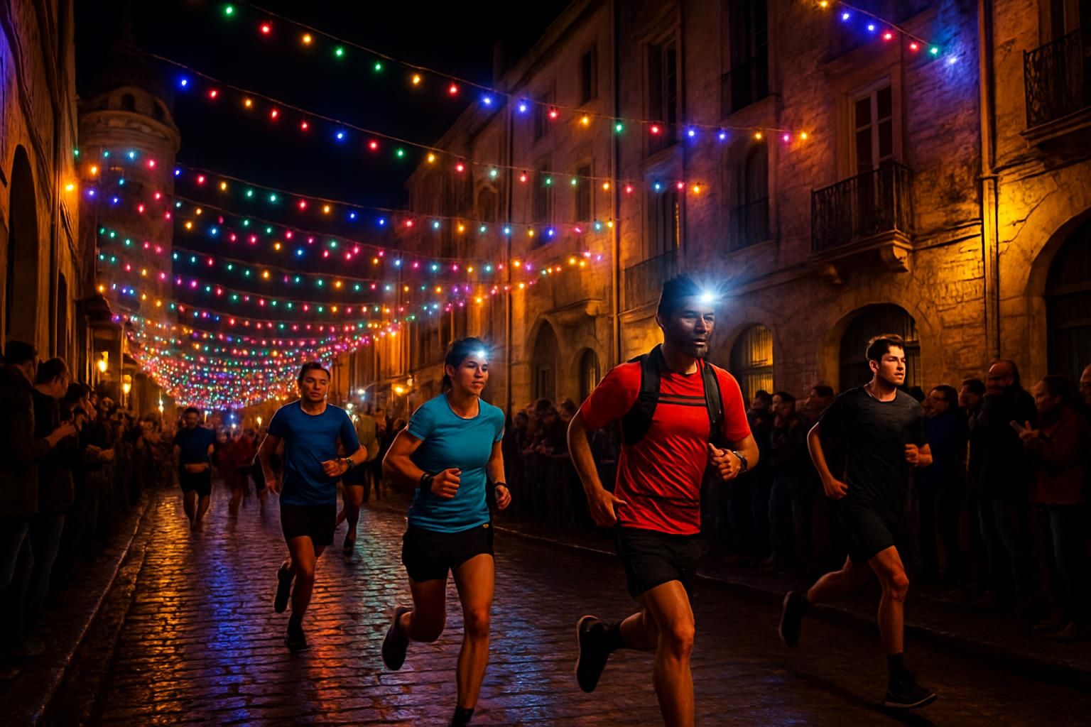 EN IMAGES : Montpelliers s’illumine pour la 9e édition spectaculaire de l’Urban Trail 2026, une course nocturne record