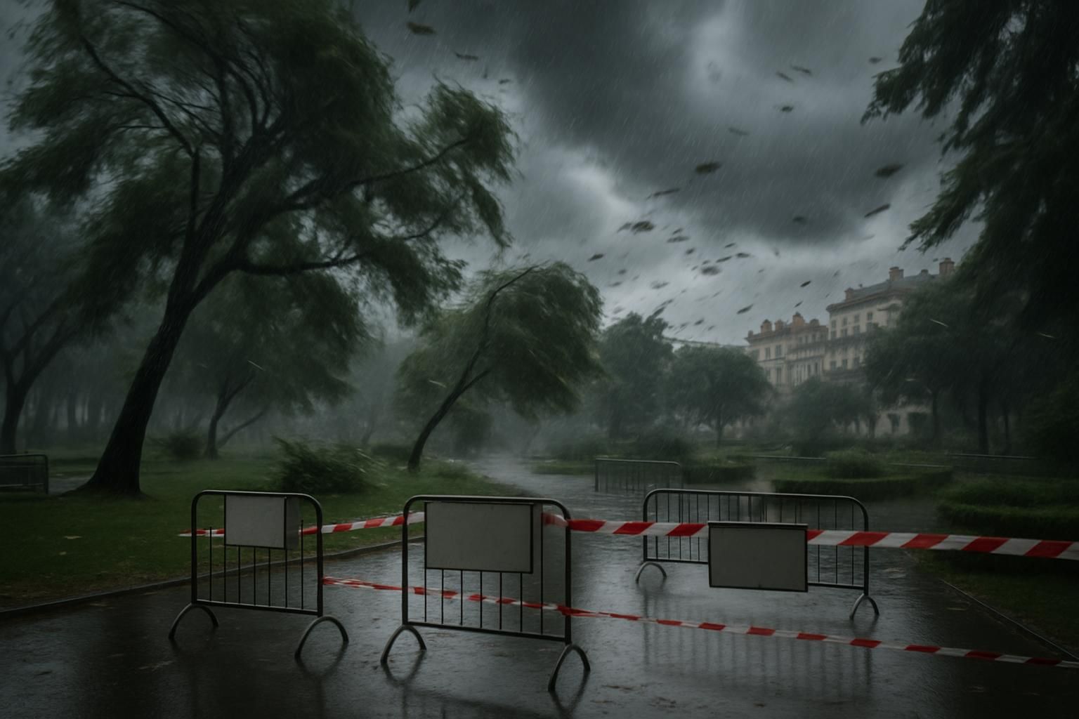 Météo extrême : Montpellier ferme temporairement ses parcs et jardins au public