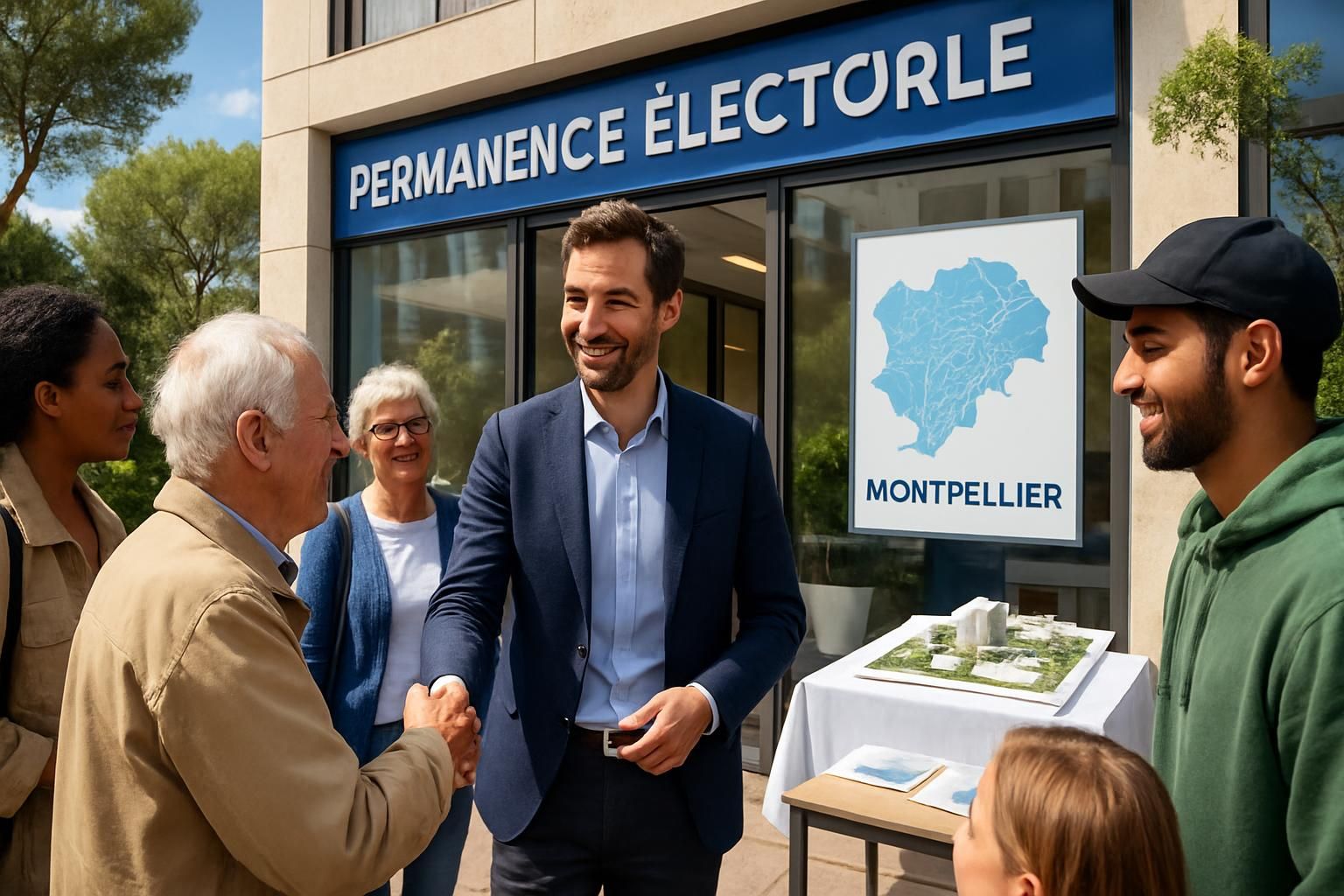 Municipales 2026 à Montpellier : Delafosse ouvre sa permanence et révèle une initiative phare de son programme