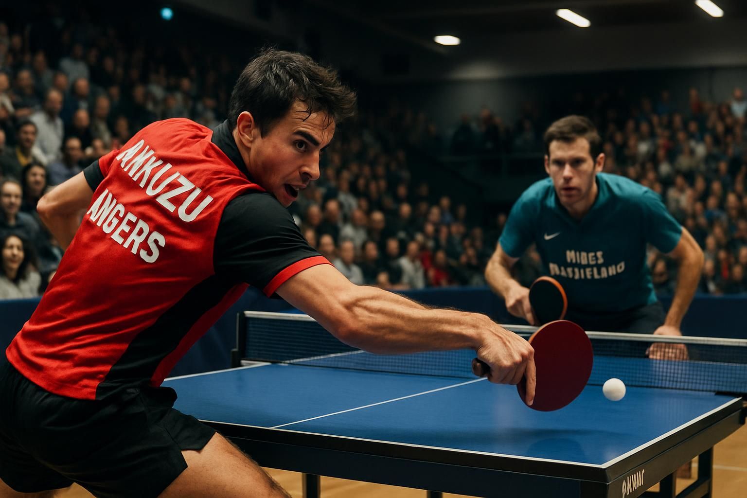 Tennis de table : Angers renaît sous l’impulsion d’Akkuzu face à Nîmes Montpellier
